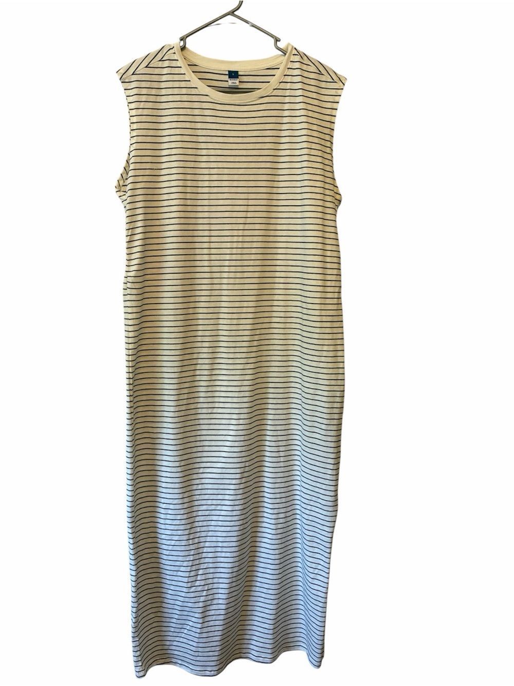 Old Navy Sleeveless Striped Maxi Dress NWOT Size Large